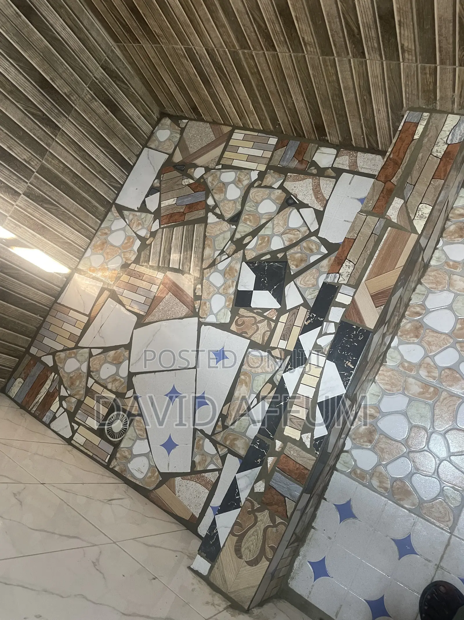 David’s Construction We Do: Tiles Laying Wall Spraying Block Laying