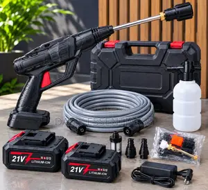 Portable 21V Battery Powered Car Washer Kit