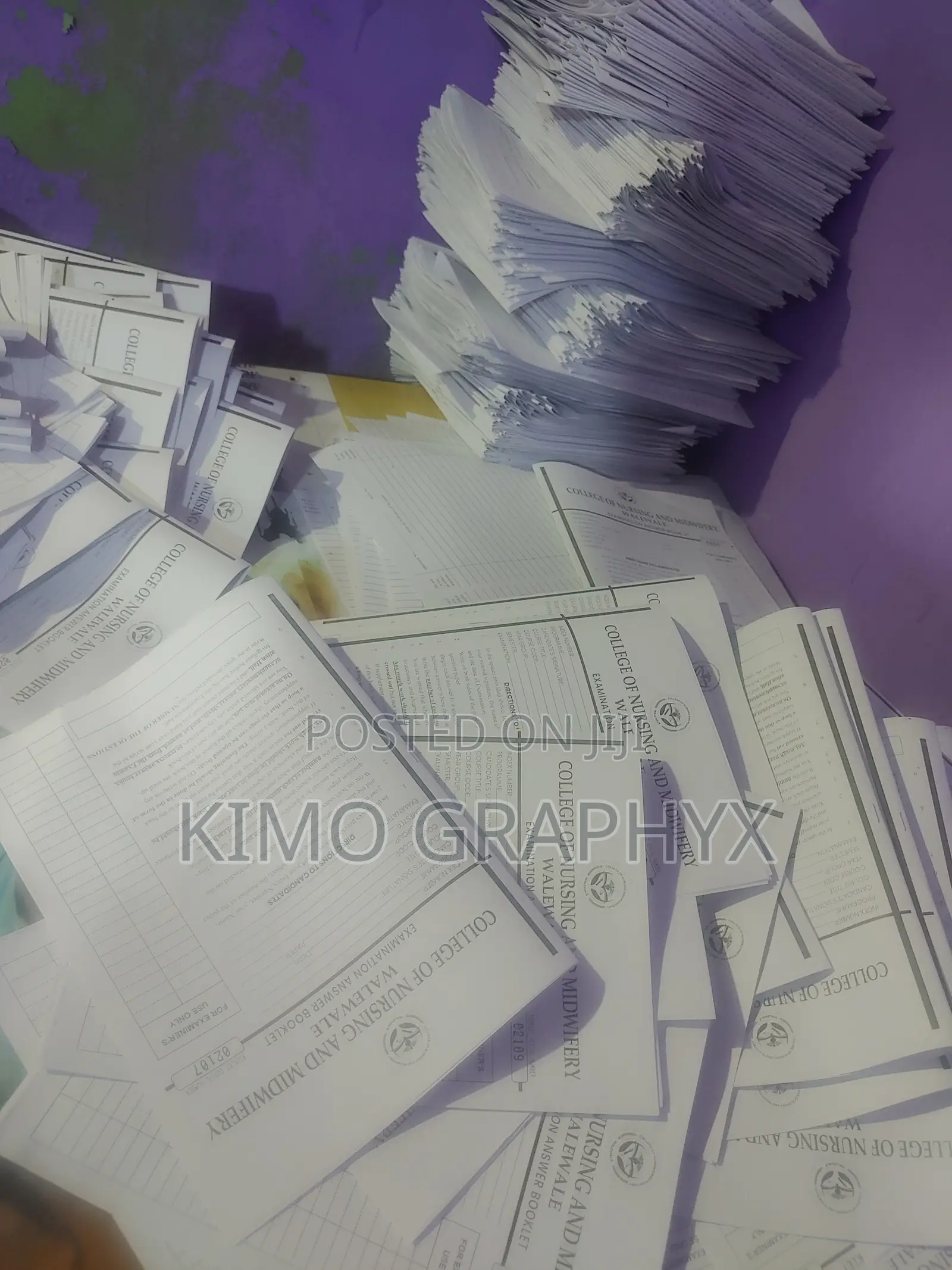 Answer Booklets/Sheets Printing