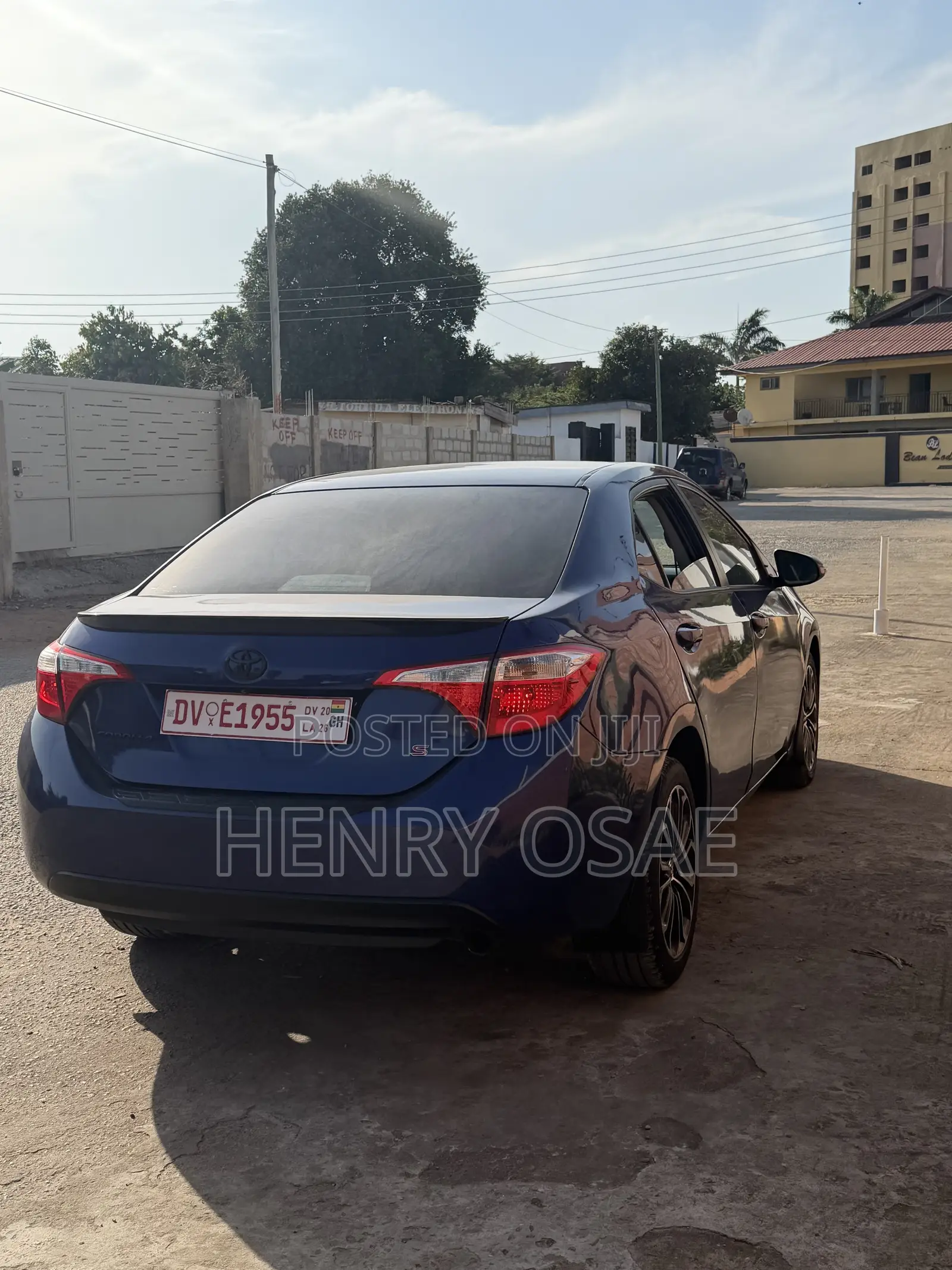 Toyota Corolla 2015 Blue