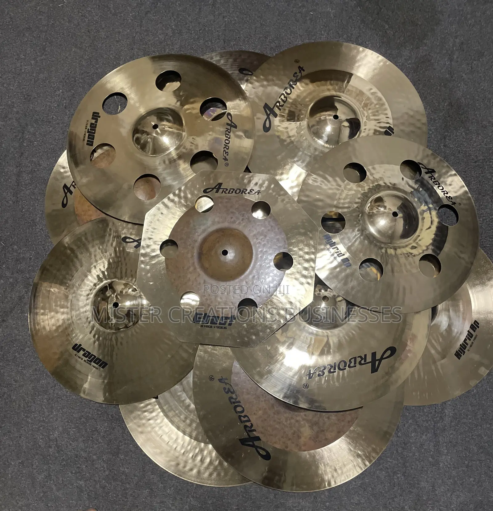 Arborea Drum Cymbals