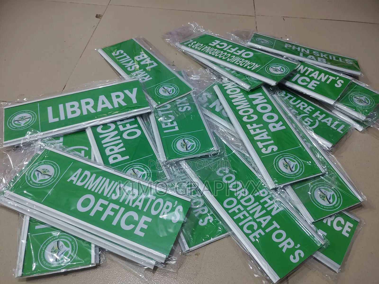 Door Label and Tags