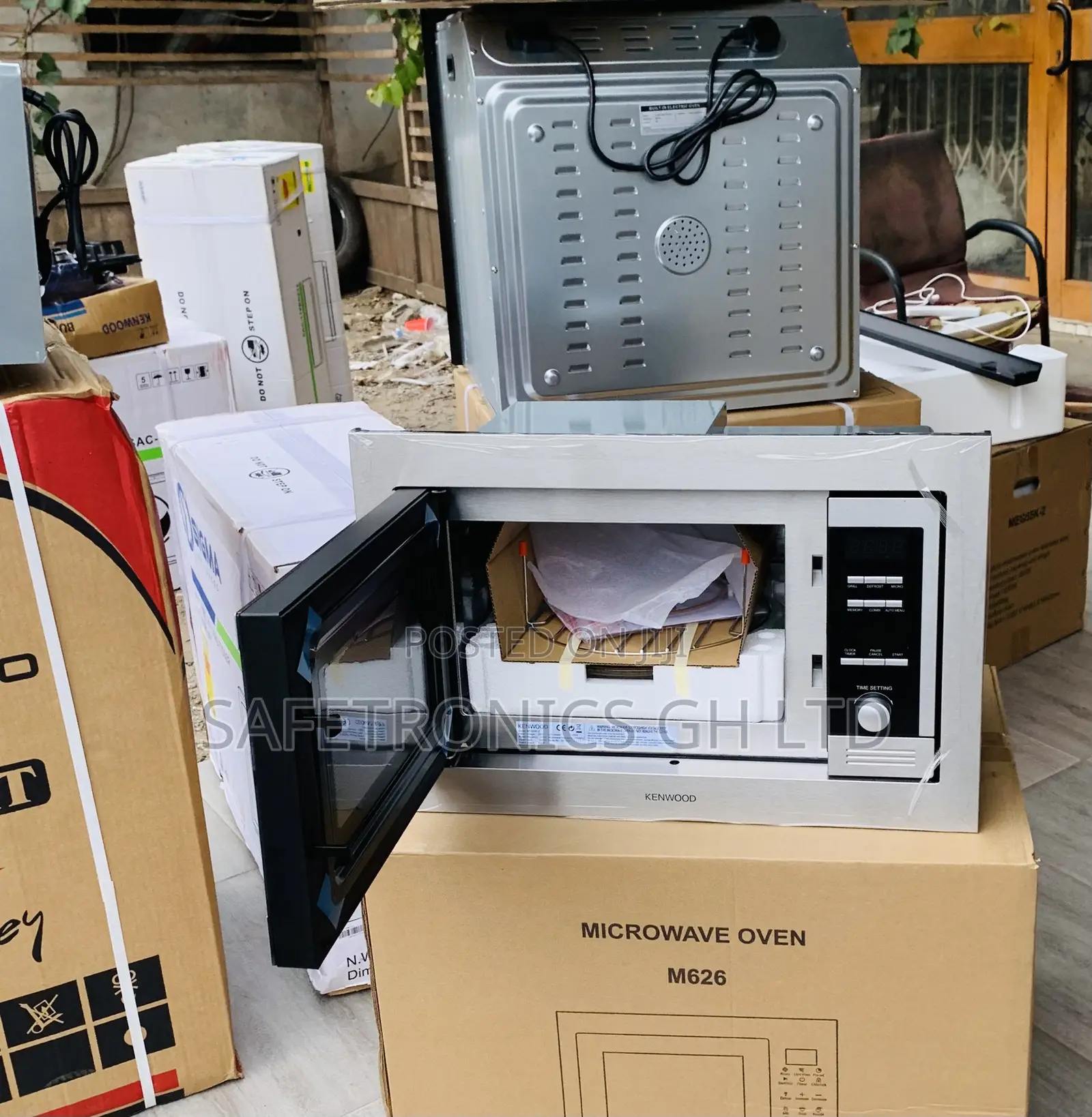 Lastest ~ SmartHeat Kenwood Inbuilt Sliver Microwave