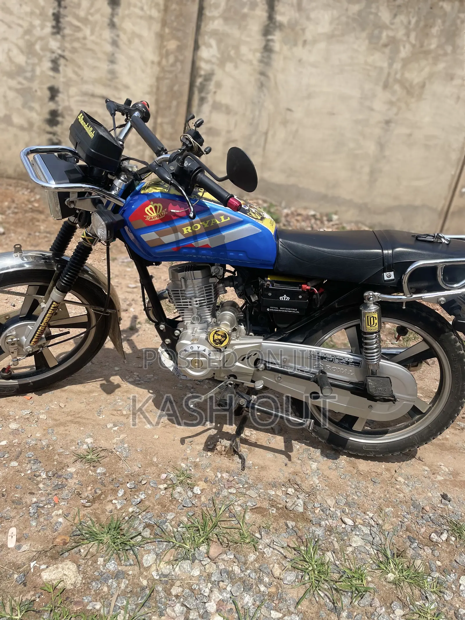 New Royal RY125 2025 Blue