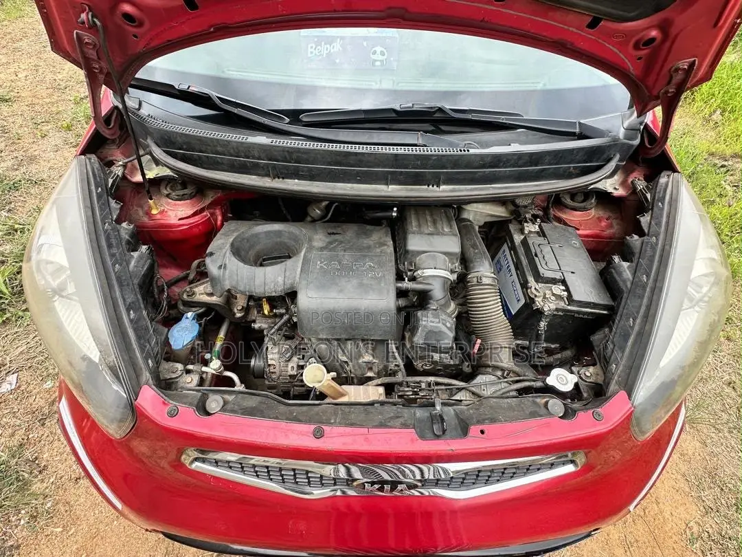 Kia Morning 2012 Red