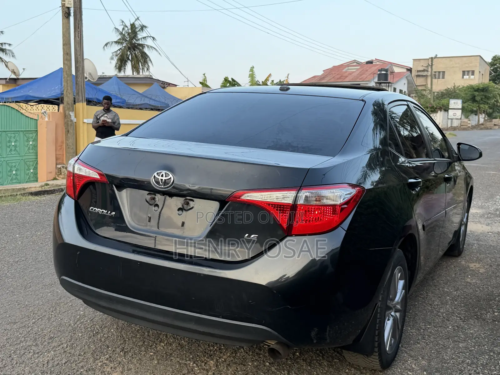 Toyota Corolla LE 4dr Sedan (1.8L 4cyl CVT) 2015 Black