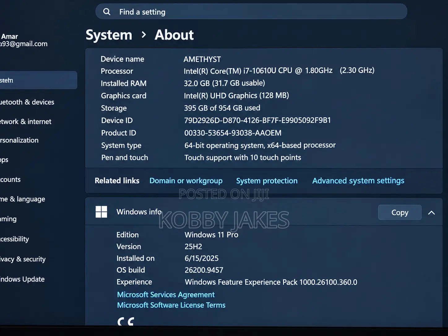 Laptop Lenovo ThinkPad T14 32GB Intel Core i7 SSD 1T