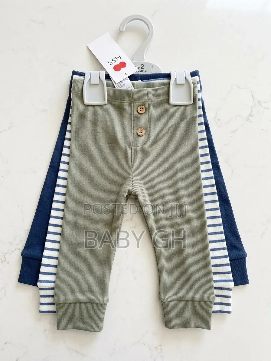 M&S Kids 3 Part Set Trousers
