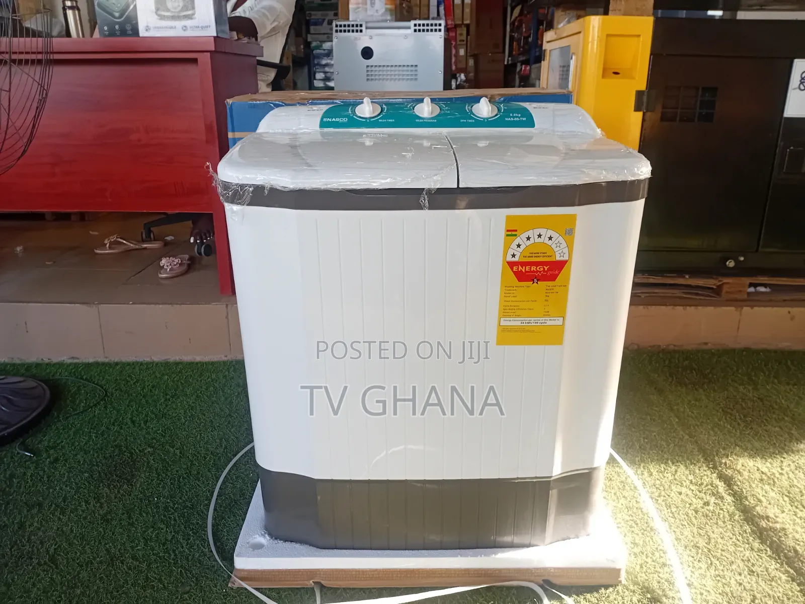 Get More Convenience for Less With Nasco 5KG Washing Machine5kg