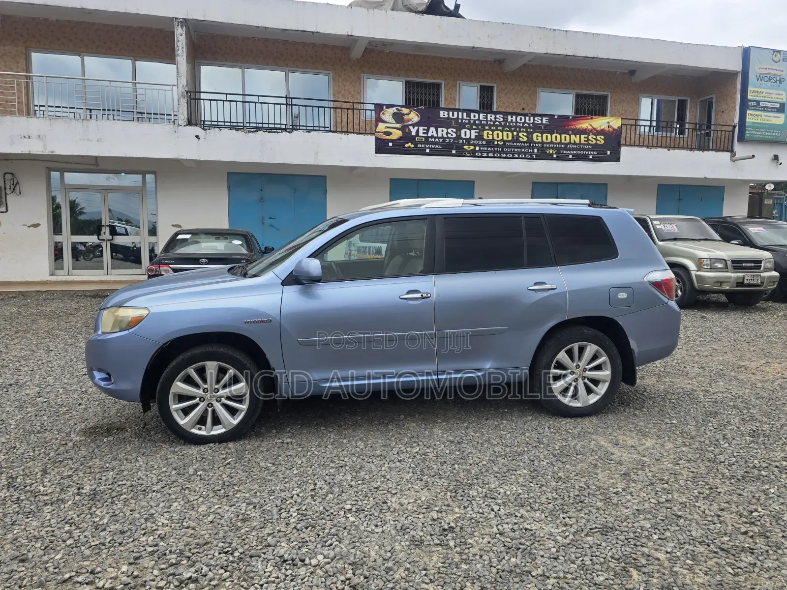 Toyota Highlander Hybrid Limited 2009 Blue