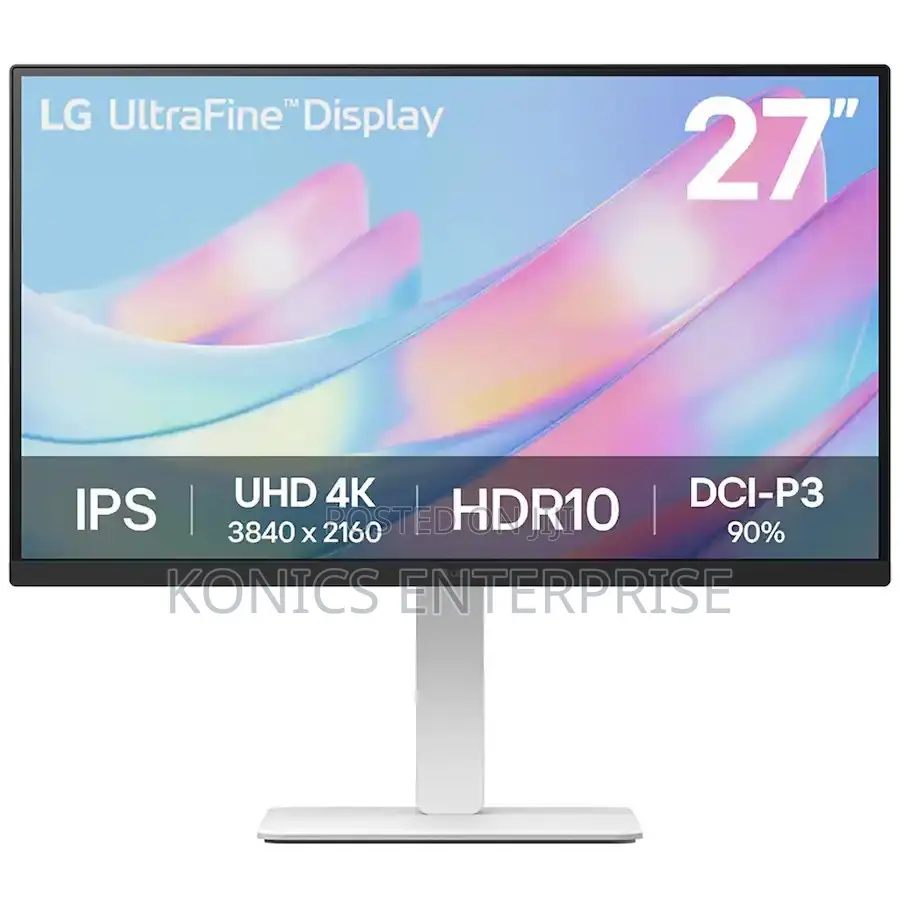 LG Ultrafine 27us500-W 27" HDR Monitor (White)