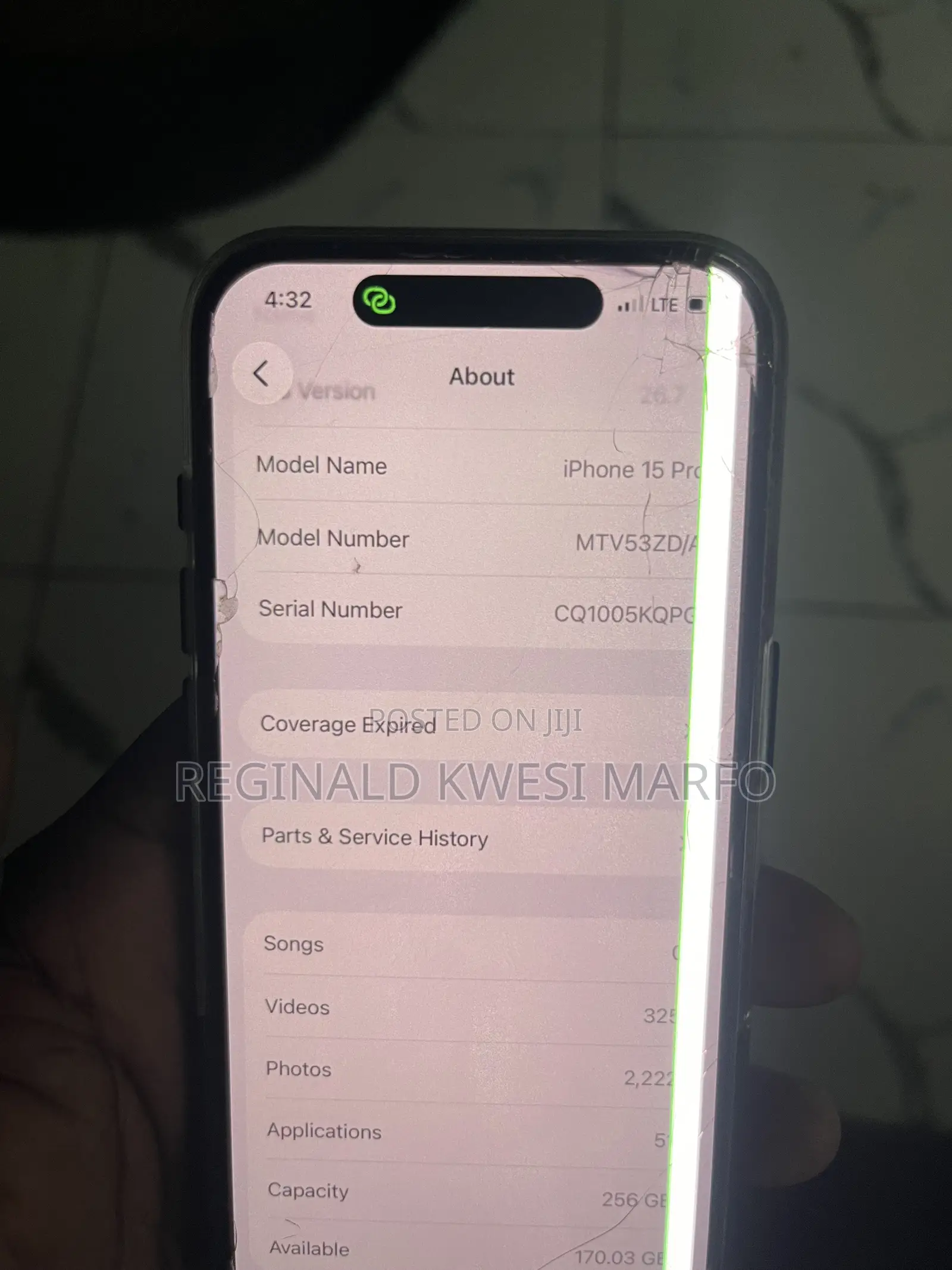 Apple iPhone 15 Pro 256 GB Silver