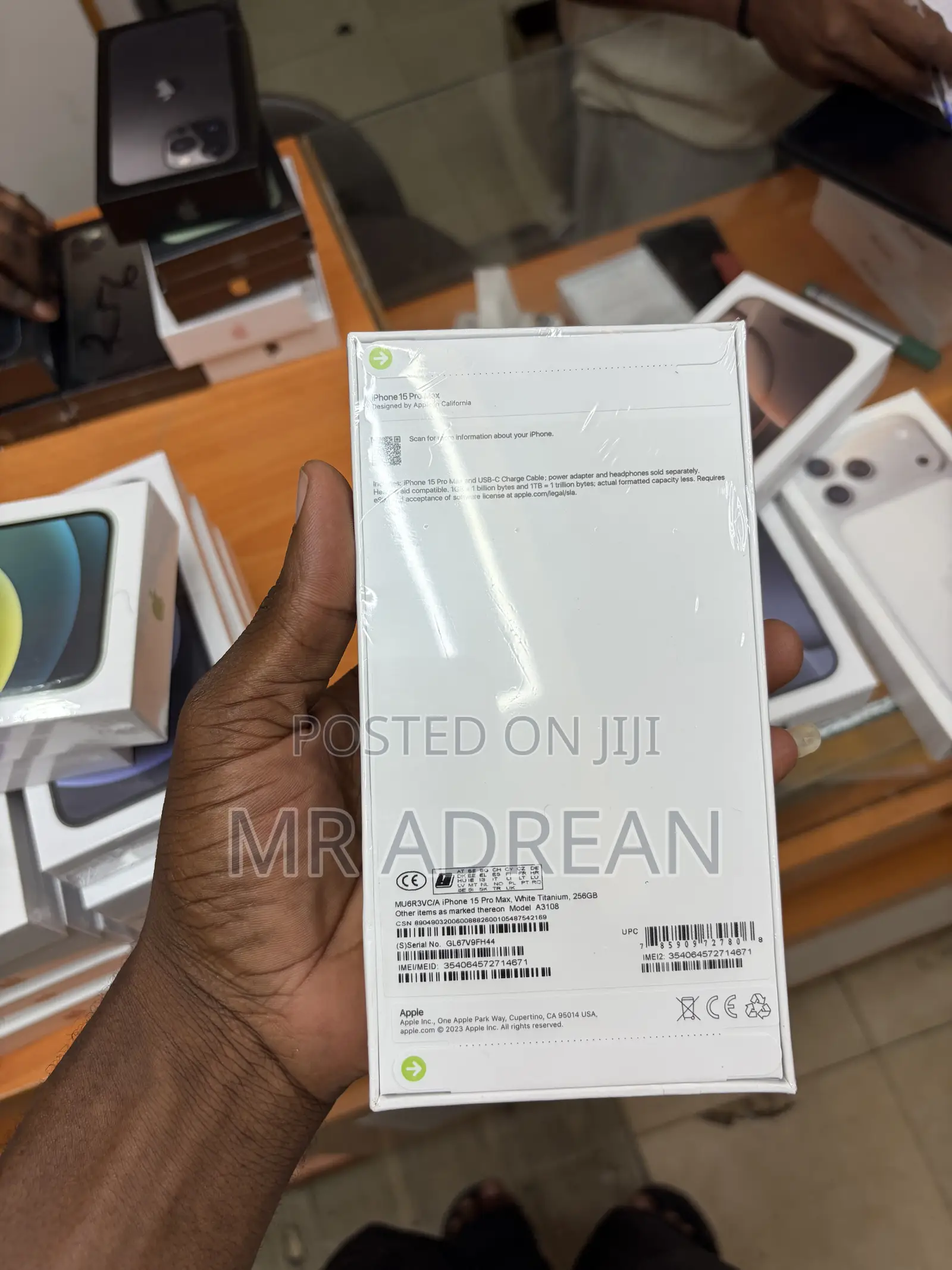 Apple iPhone 15 Pro Max 256 GB Silver