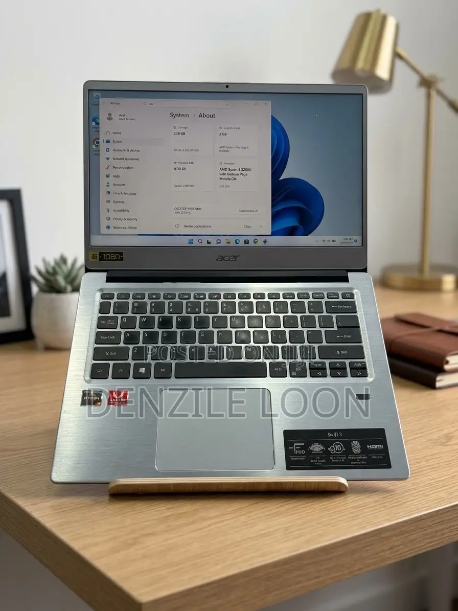 Laptop Acer Swift 8GB AMD Ryzen 3 SSD 256GB
