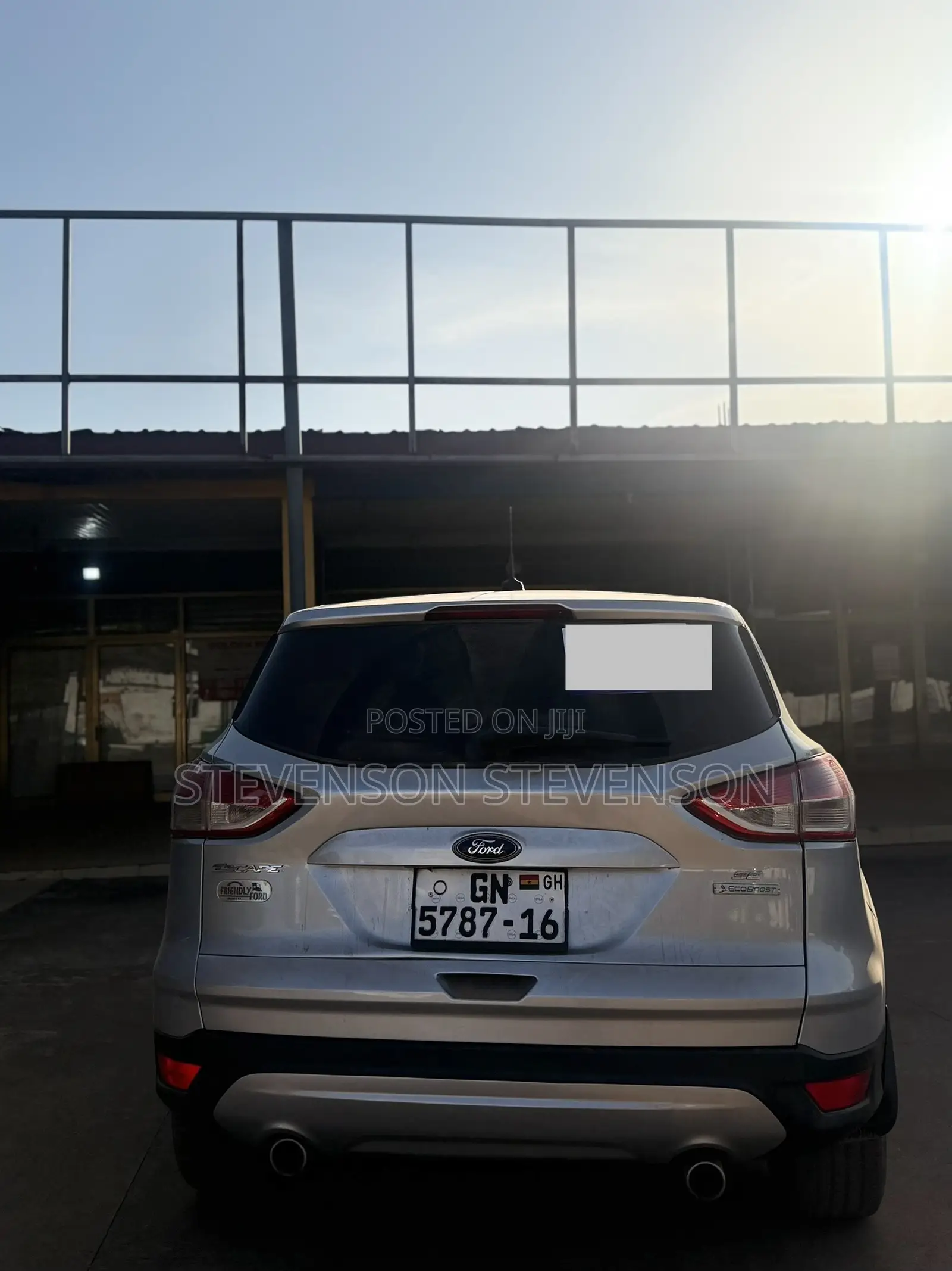 Ford Escape S 4dr SUV (2.5L 4cyl 6A) 2015 Silver