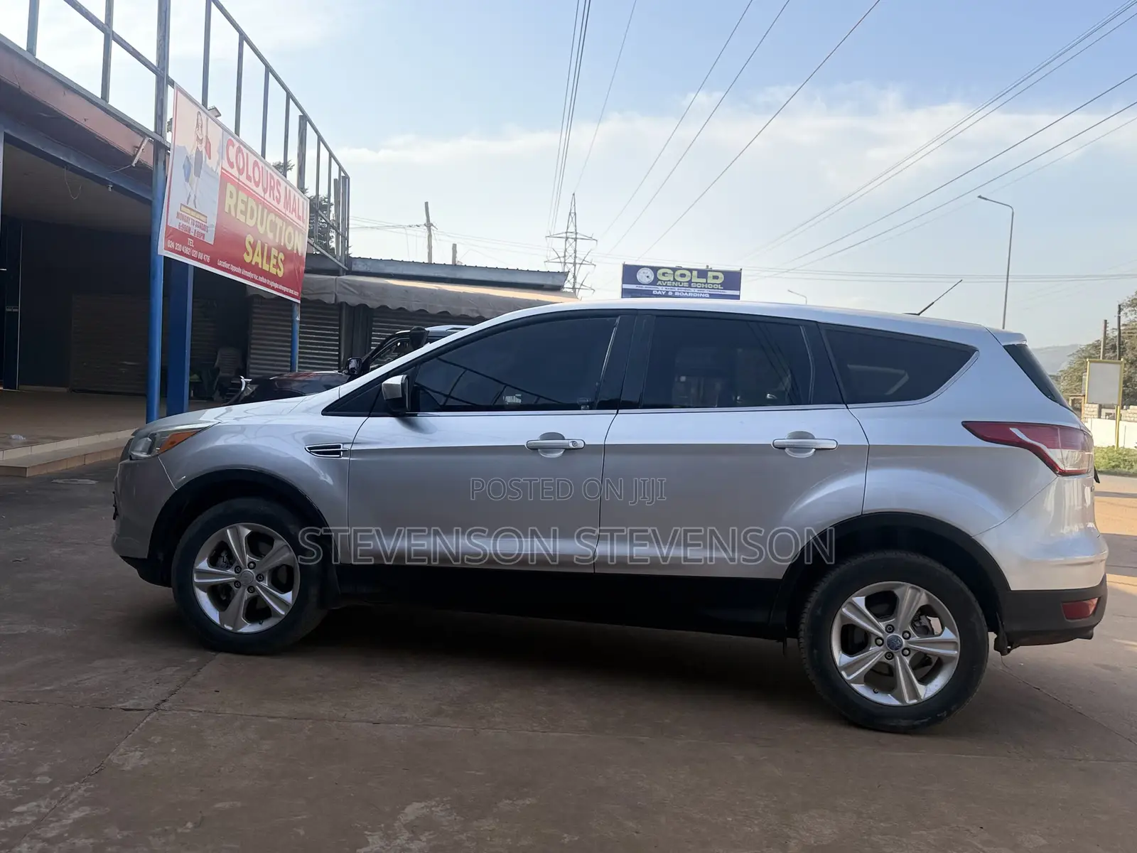 Ford Escape S 4dr SUV (2.5L 4cyl 6A) 2015 Silver