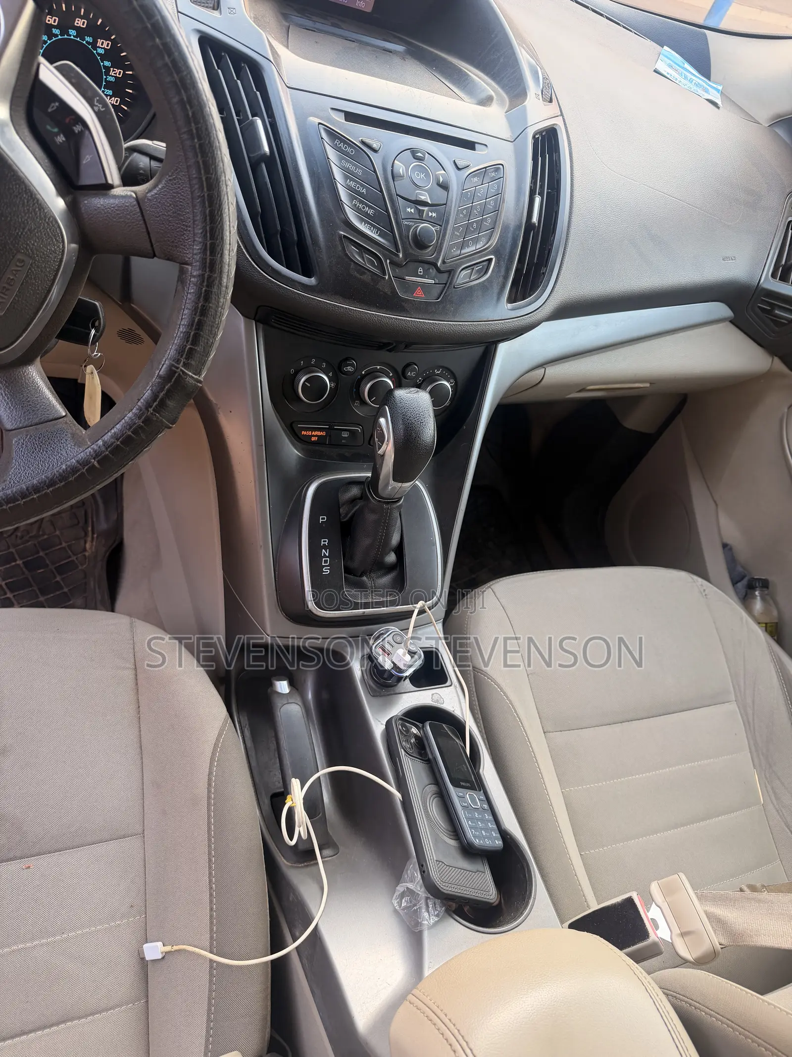 Ford Escape S 4dr SUV (2.5L 4cyl 6A) 2015 Silver