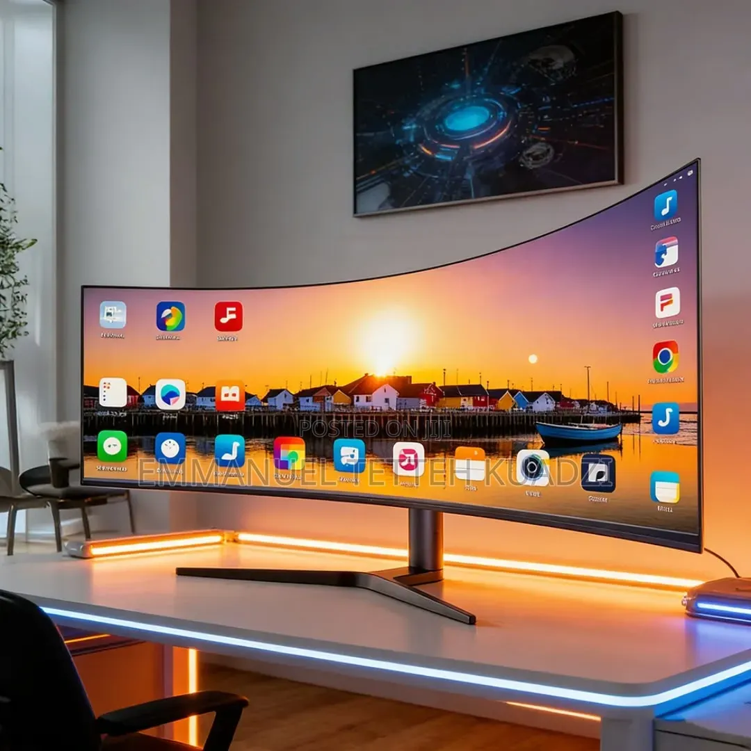 Fresh 49-Inches 240Hz Ultra Wide Curved Monitor With Height Adjustable