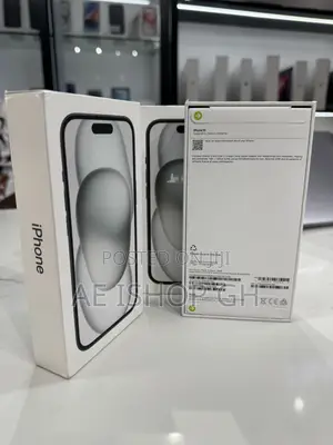 New Apple iPhone 15 128 GB Black