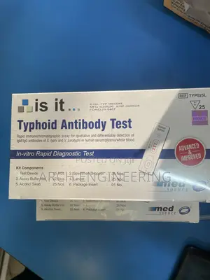 Typhoid Test Kits -Available.