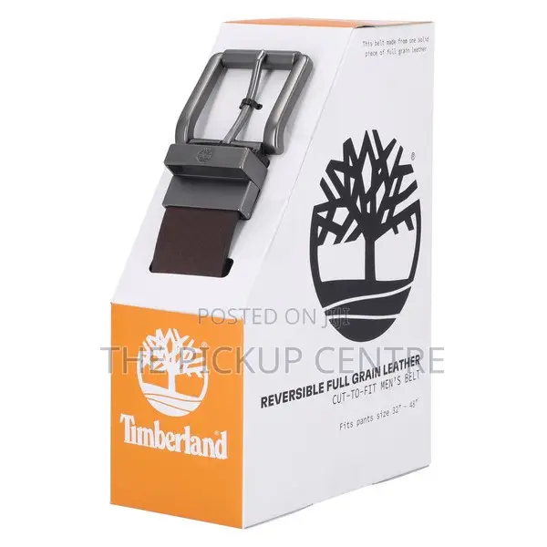 Timberland Men's Reversible Full Grain Leather Belt