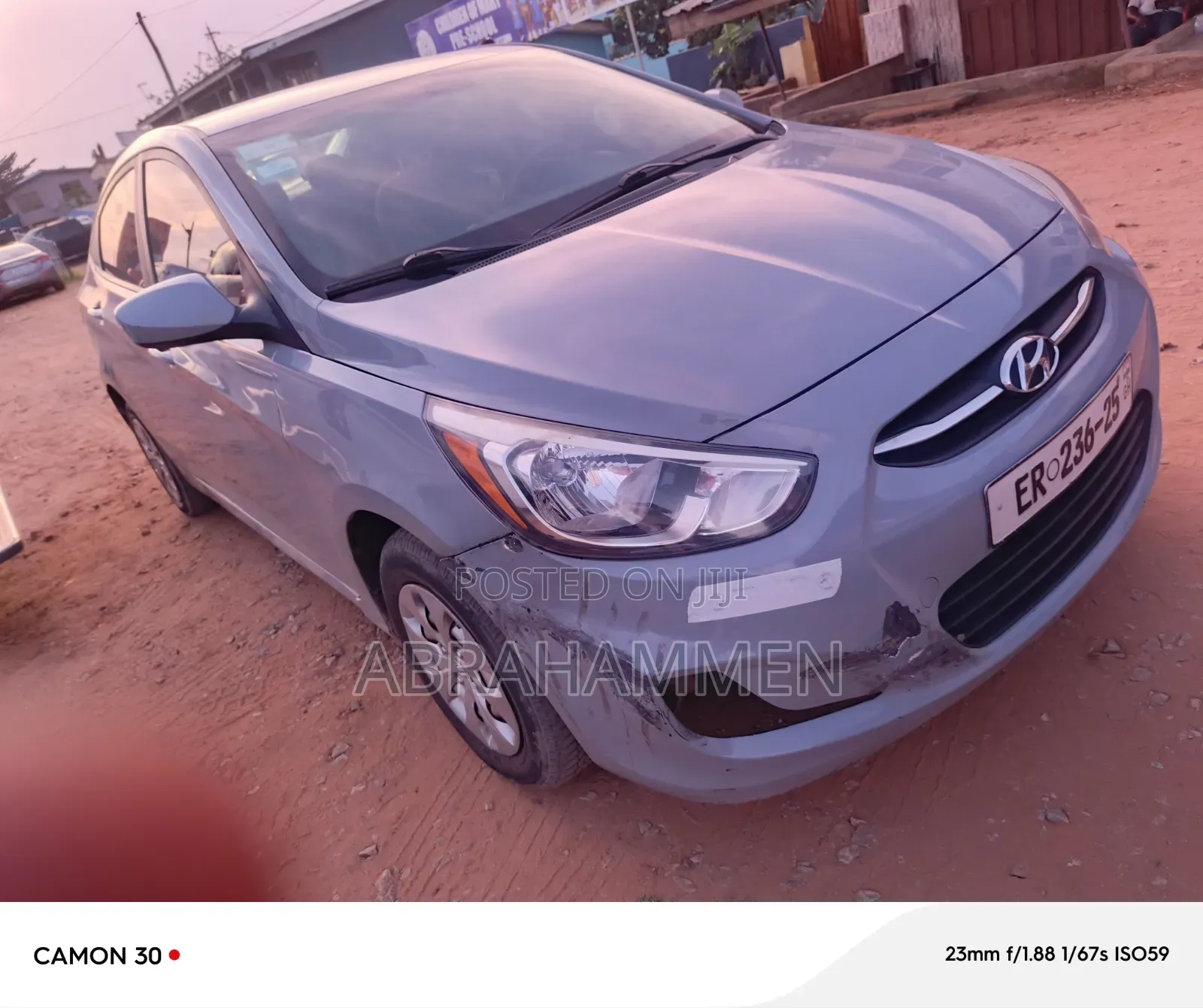 Hyundai Accent SE Sedan 2016 Gray