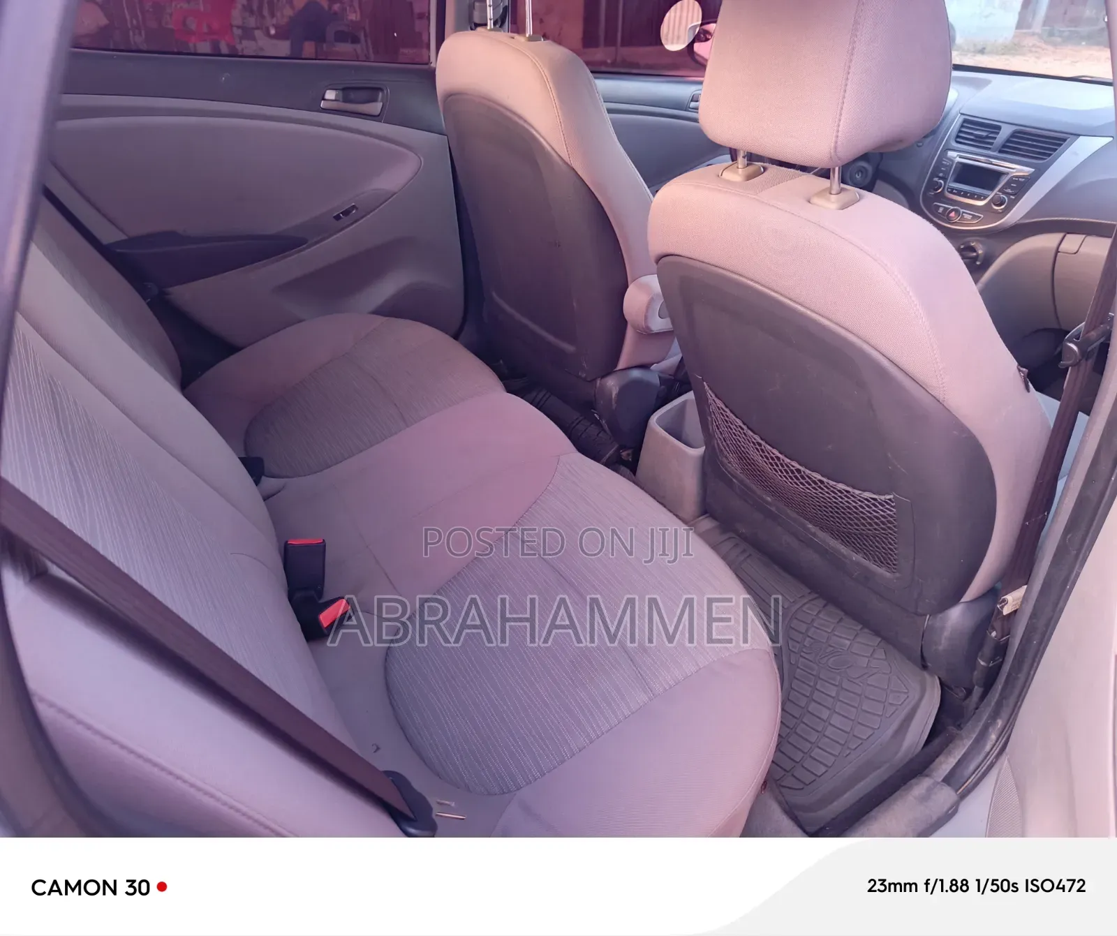 Hyundai Accent SE Sedan 2016 Gray
