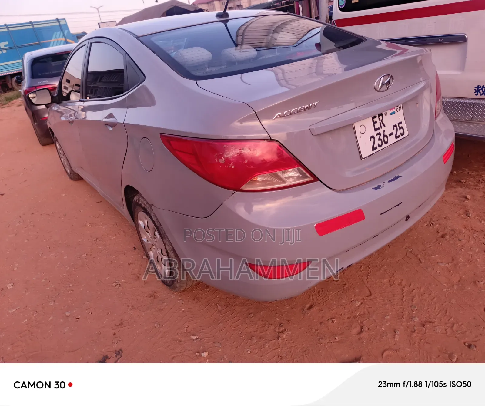 Hyundai Accent SE Sedan 2016 Gray