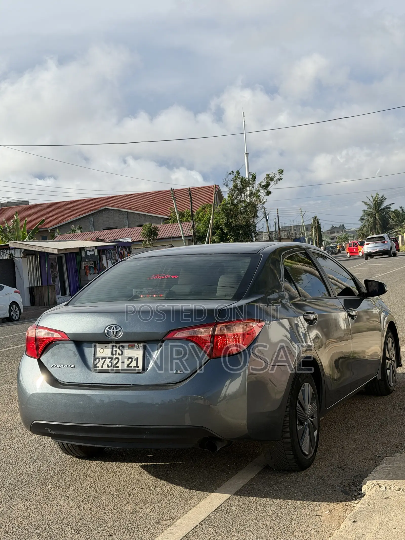 Toyota Corolla 2017 Blue