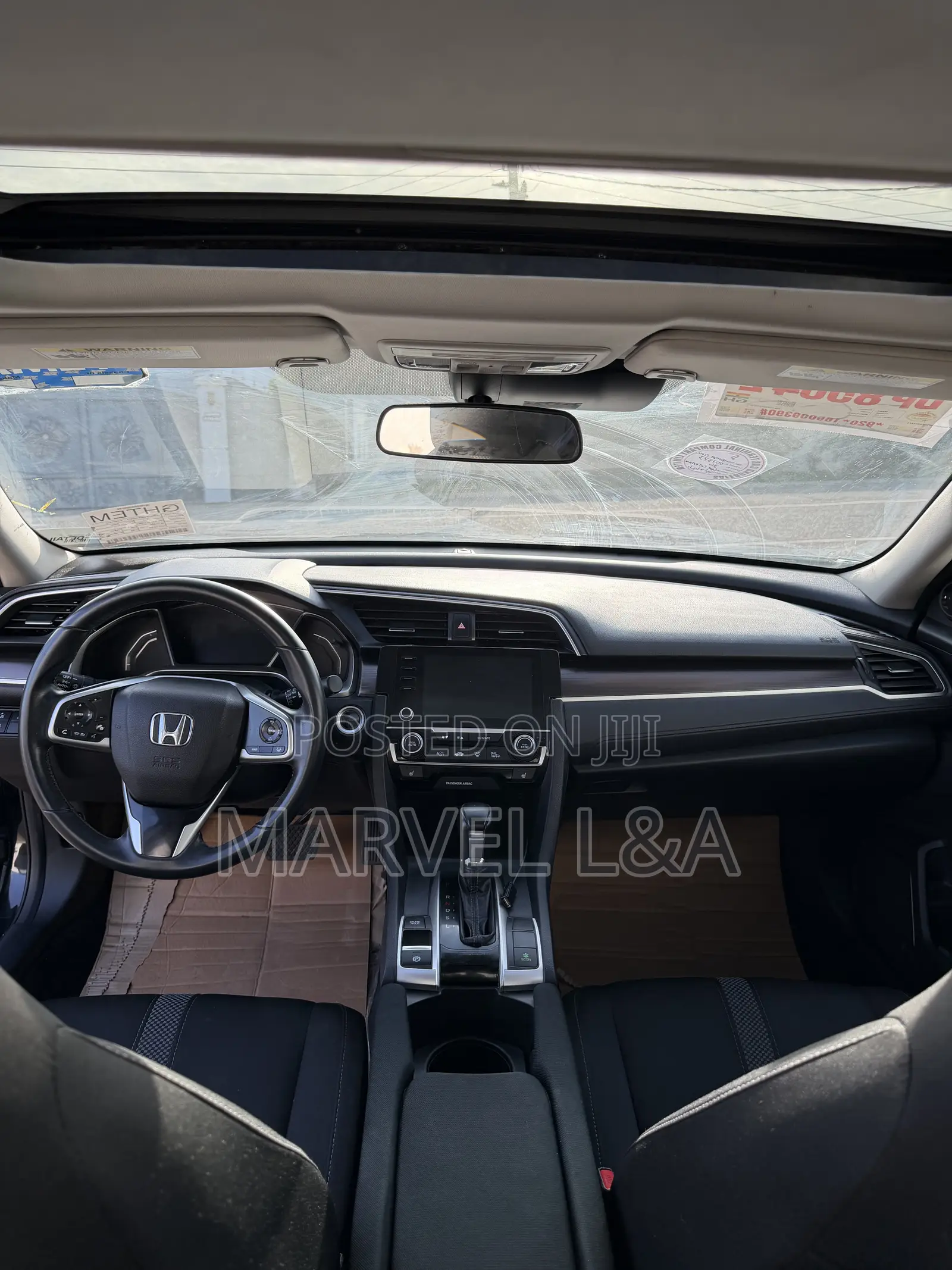 Honda Civic EX Sedan 2019 Black