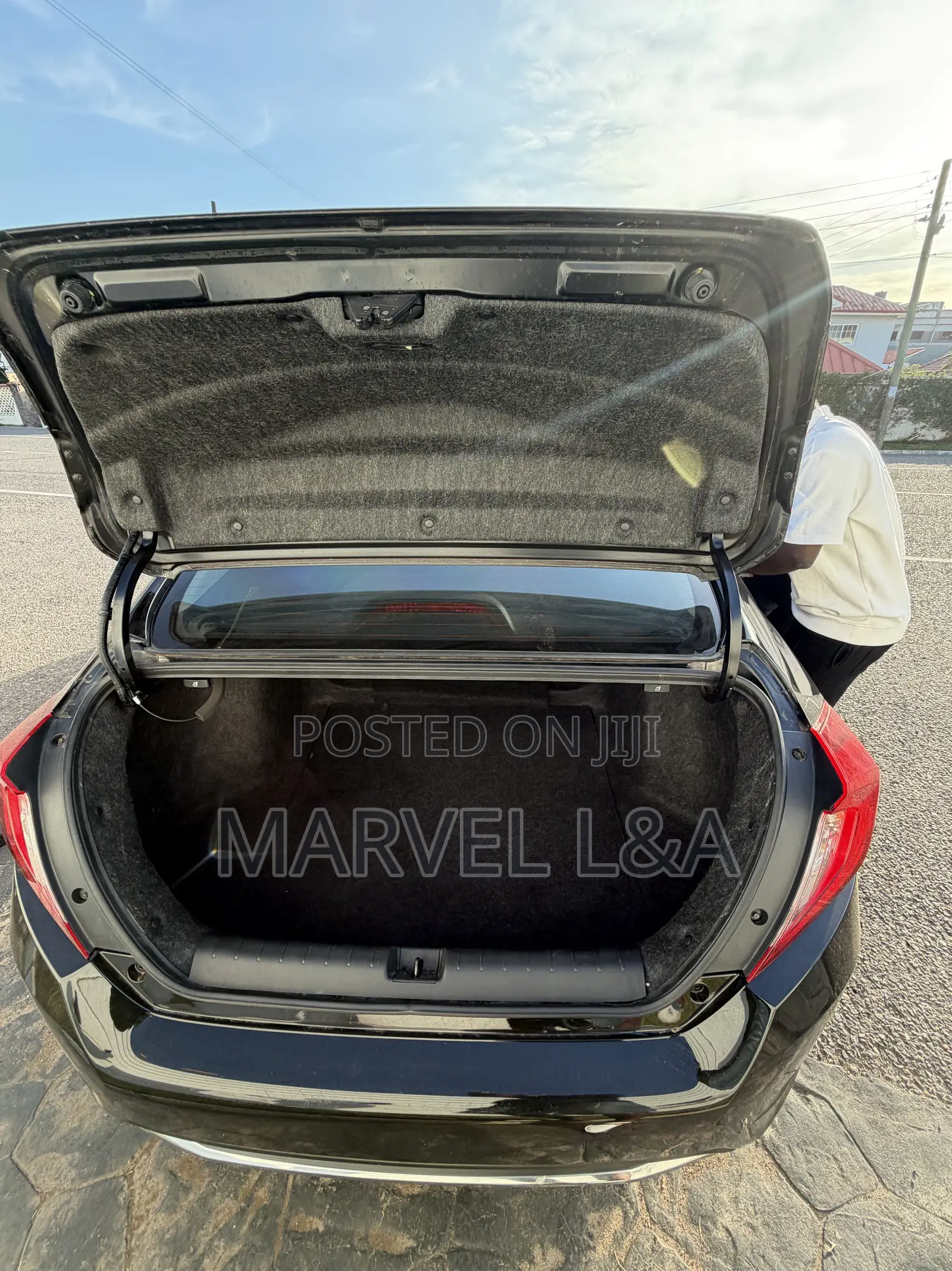Honda Civic EX Sedan 2019 Black