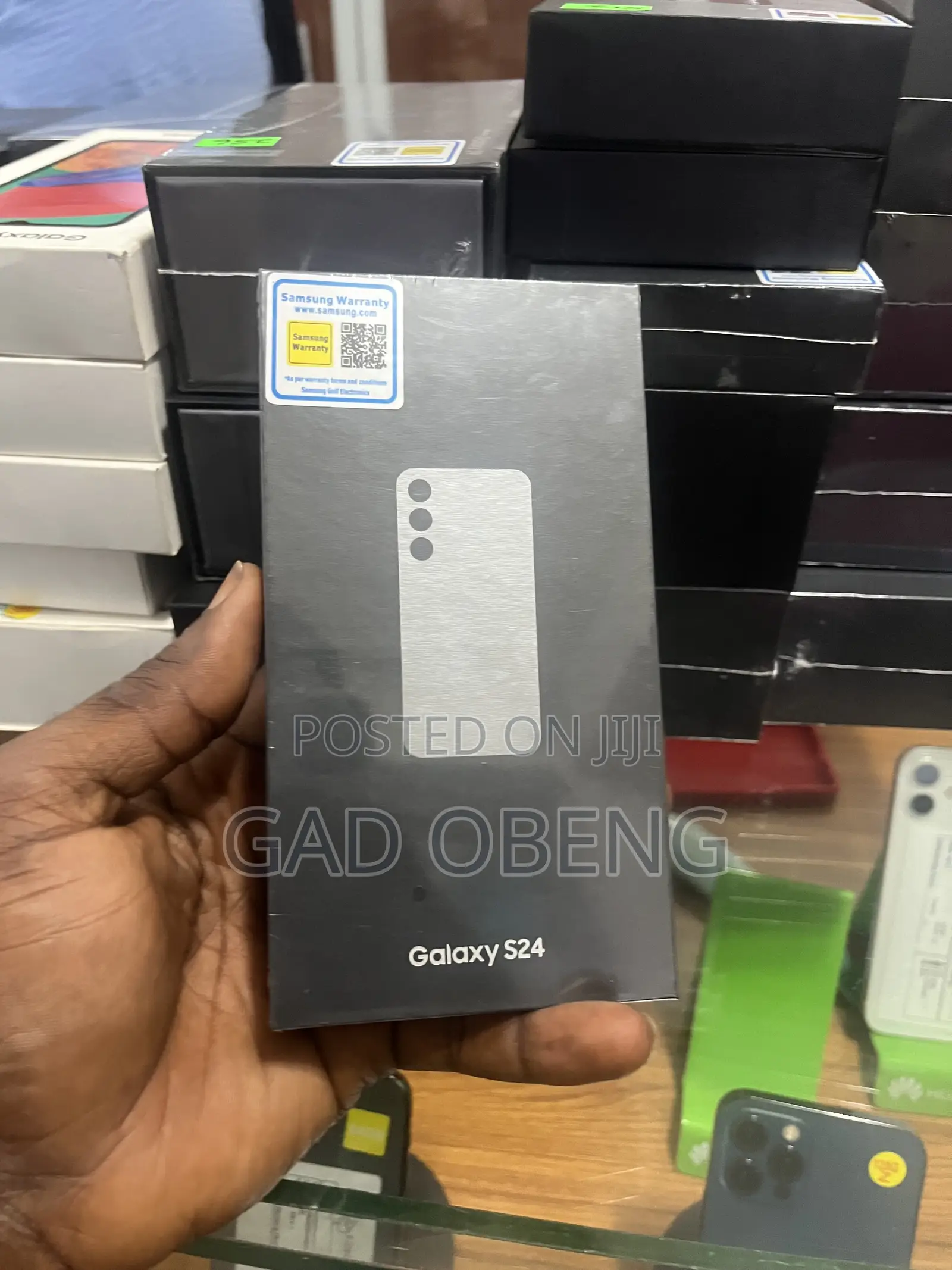 New Samsung Galaxy S24 256 GB Black