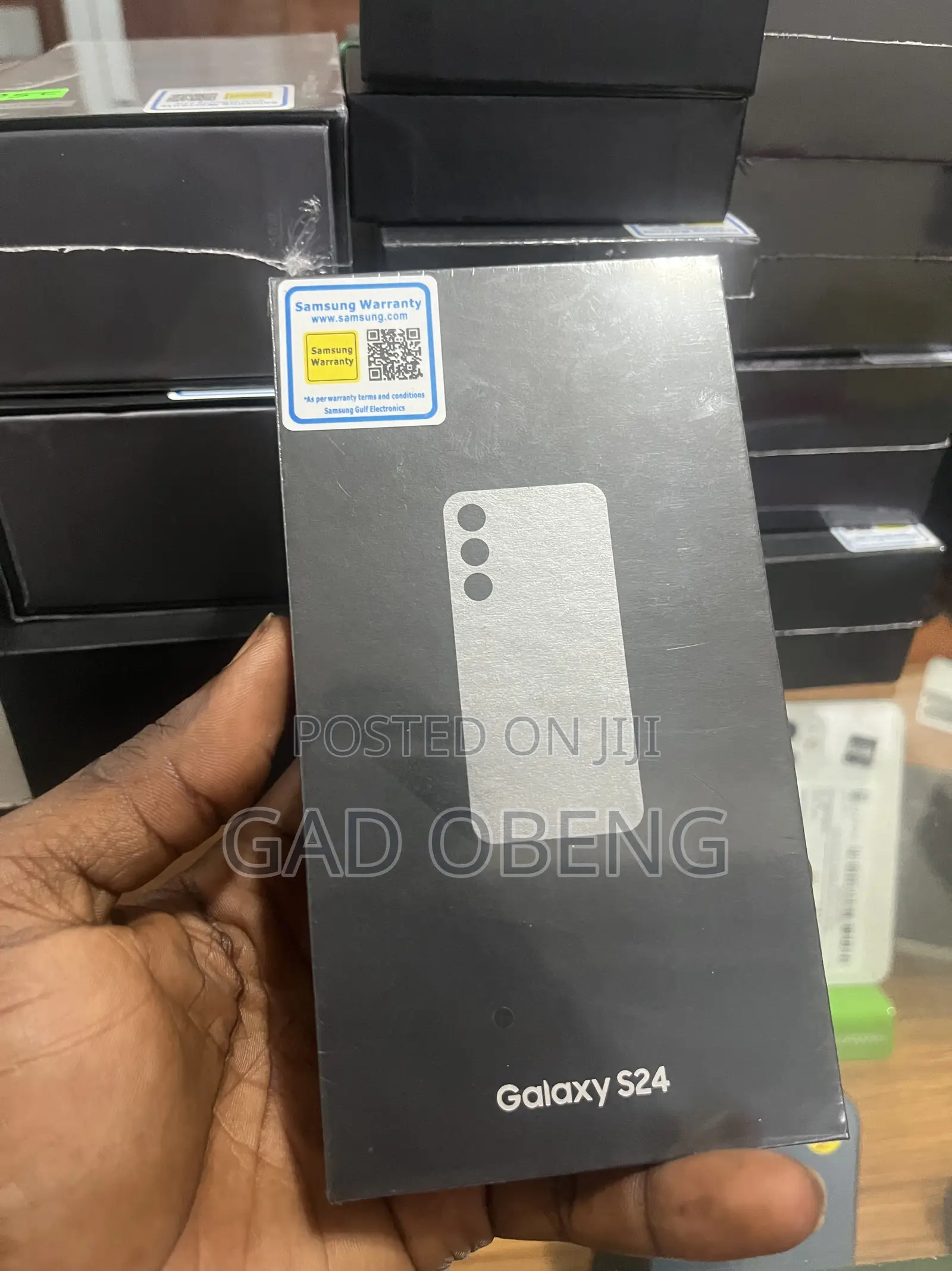 New Samsung Galaxy S24 256 GB Black