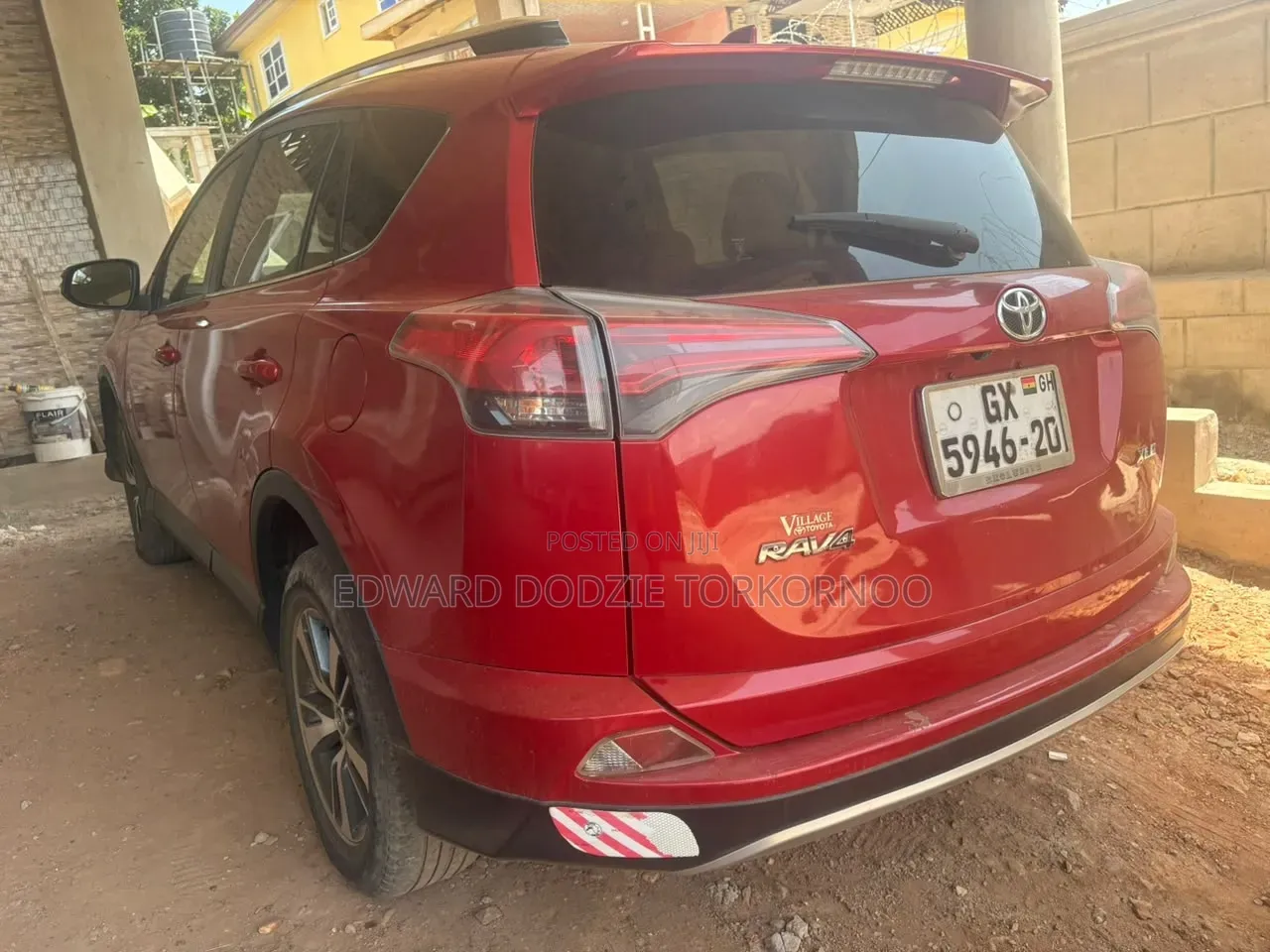 Toyota RAV4 2017 Red