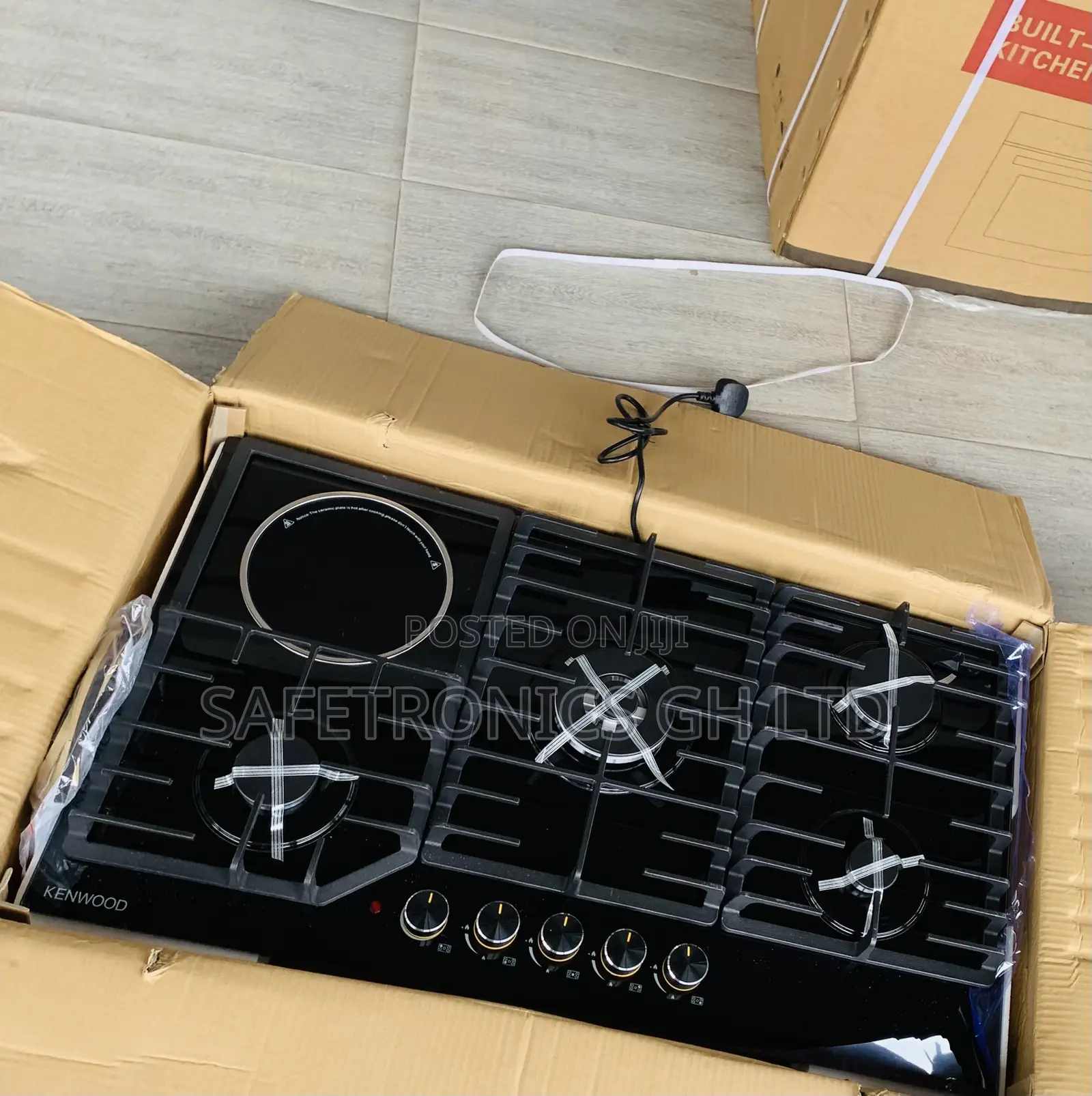 Brand New CookPro Inbuilt Kenwood 1 Electric 4 Gas Hob