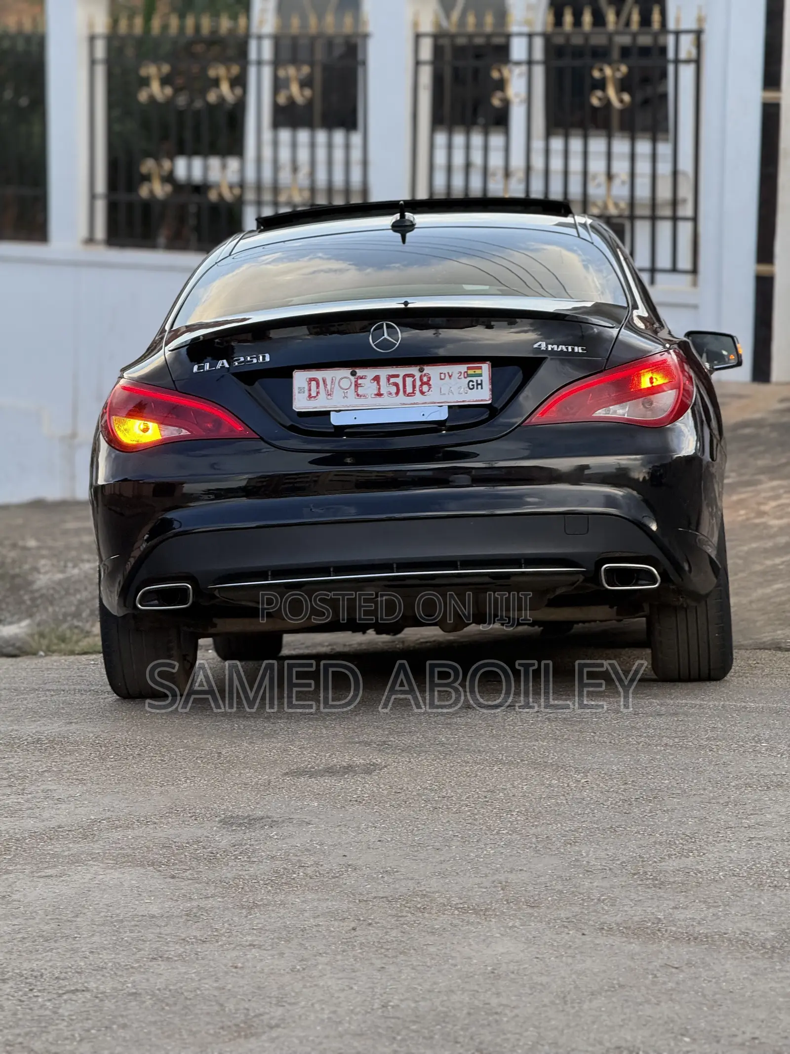 Mercedes-Benz CLA-Class CLA 250 4MATIC Sedan 2016 Black