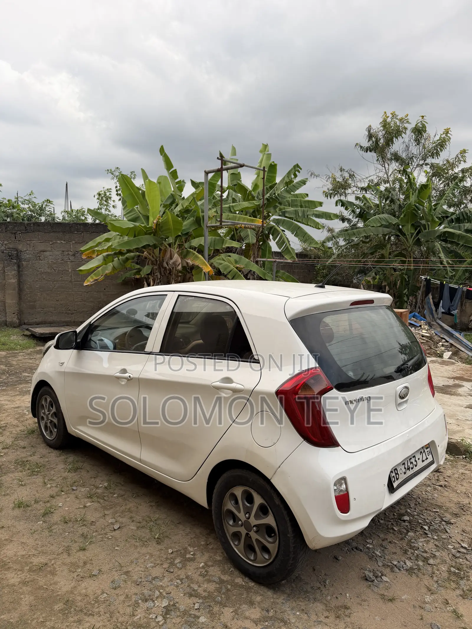 Kia Morning 2013 White