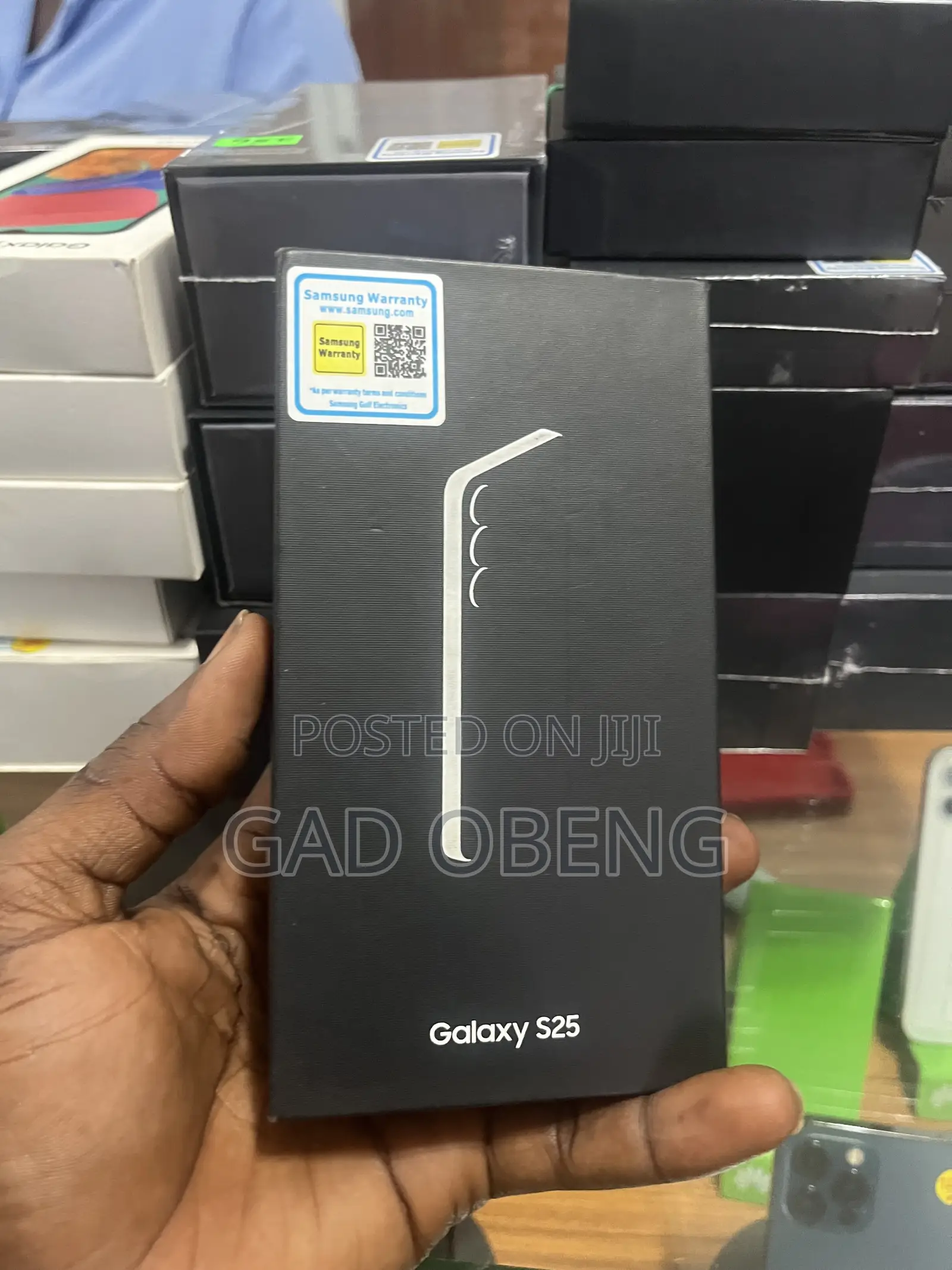 New Samsung Galaxy S25 128 GB Black