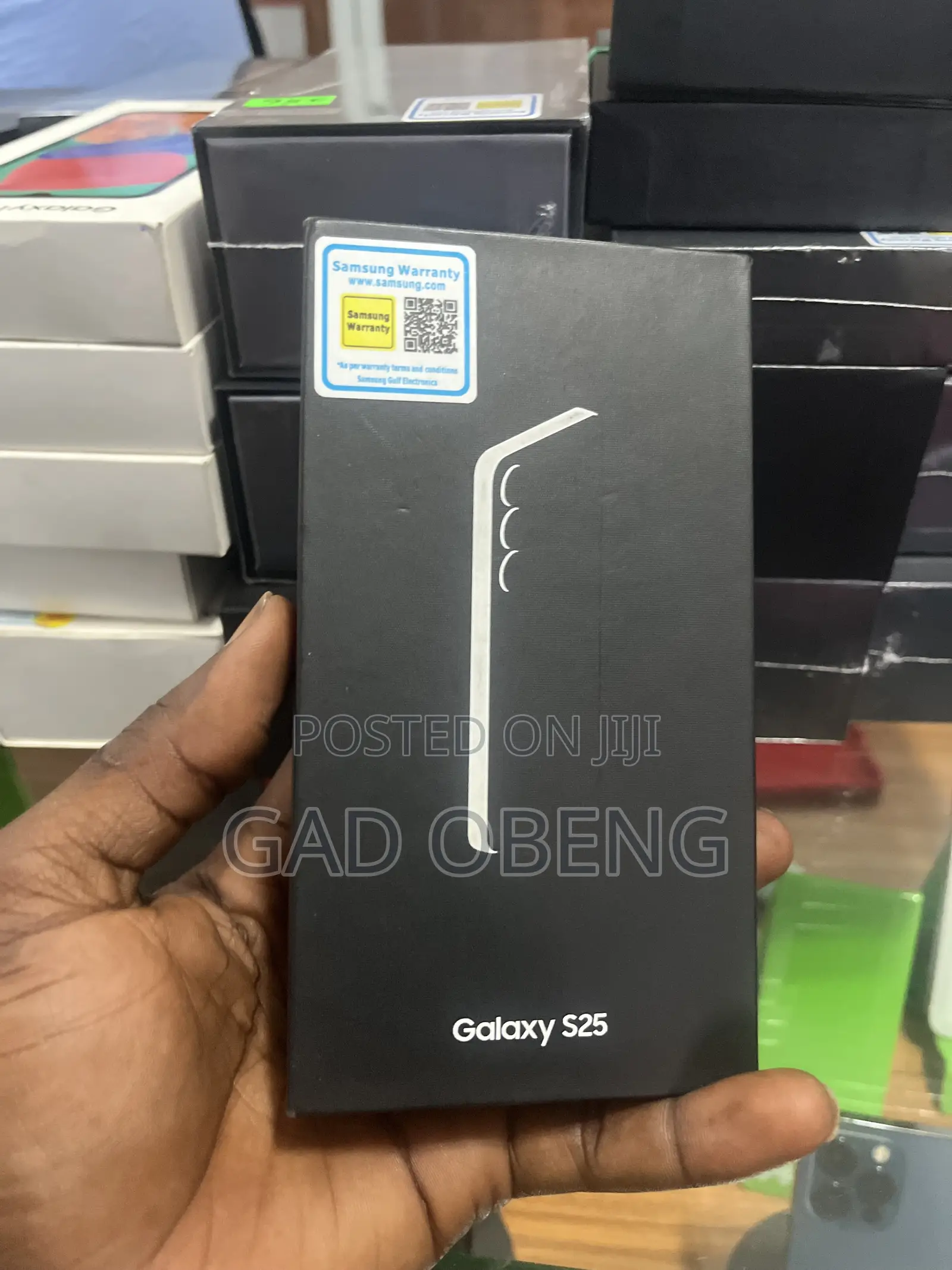 New Samsung Galaxy S25 128 GB Black