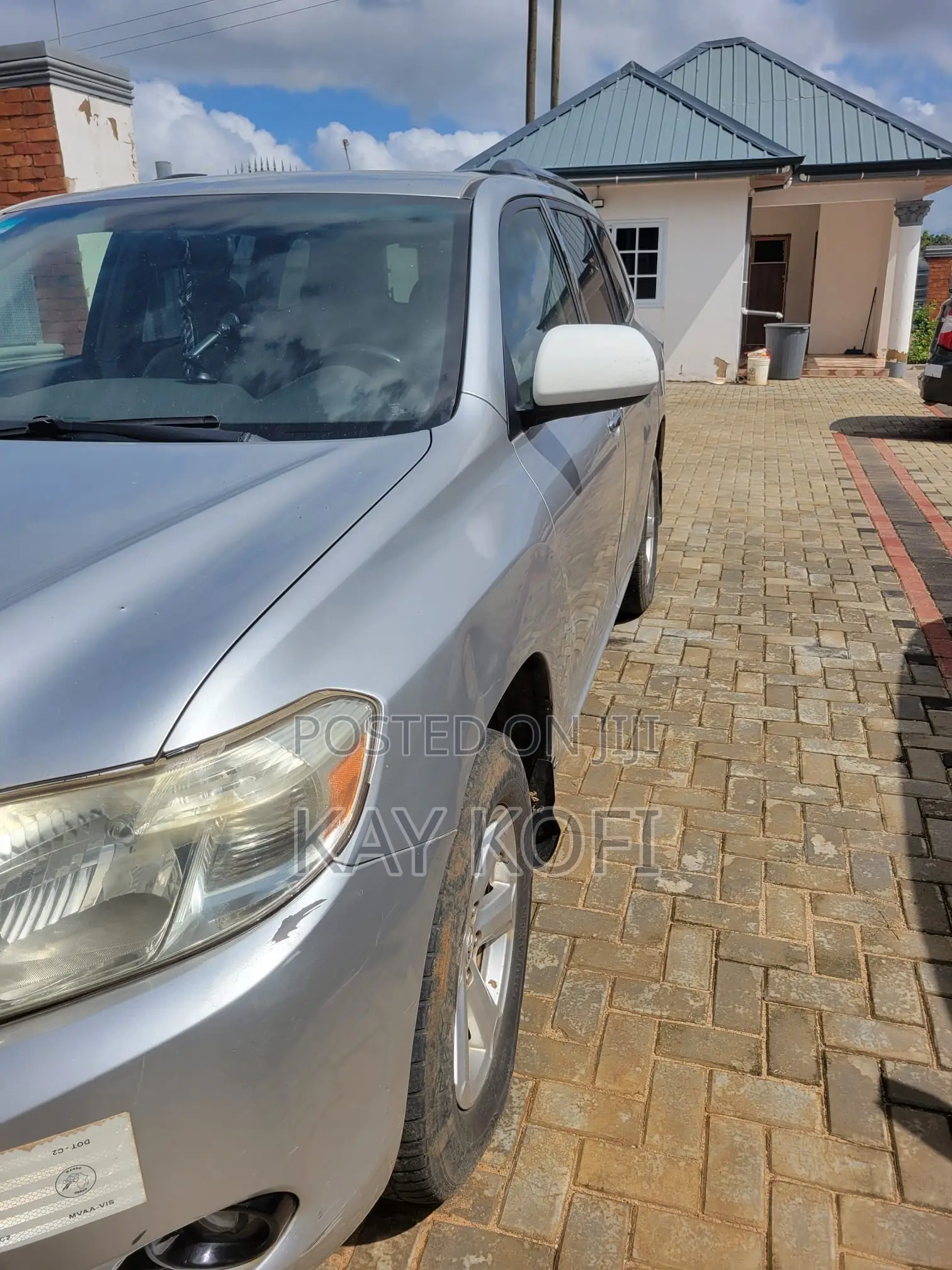 Toyota Highlander 3.5L 4WD 2013 Silver