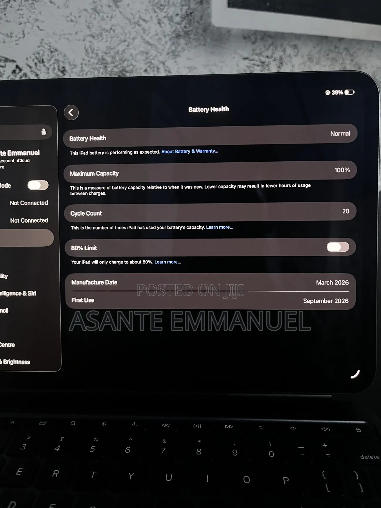 New Apple iPad Pro 11 (2025) 256 GB Gray