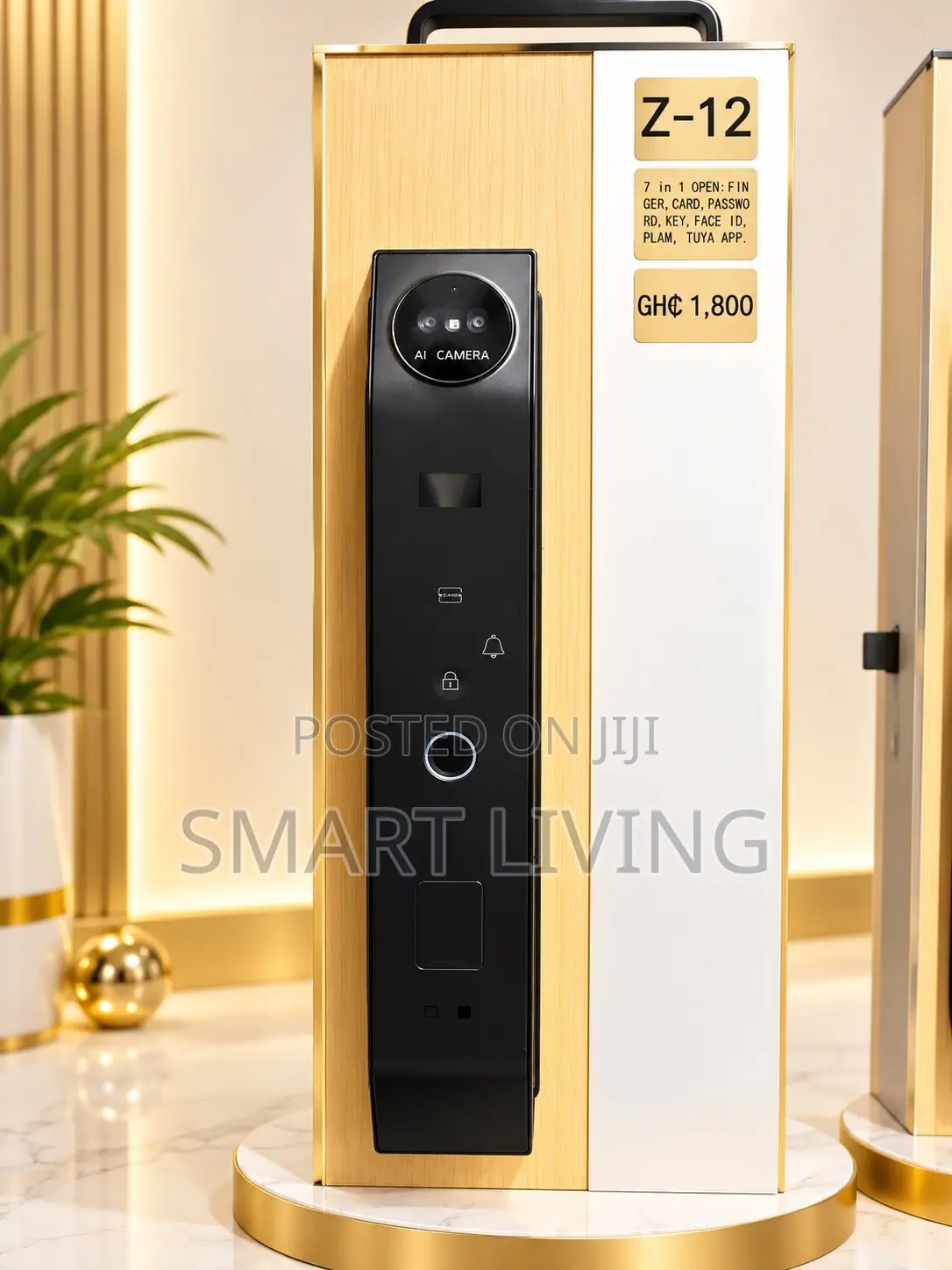 Fingerprint Smart Door Tuya Lock — GH₵1,800