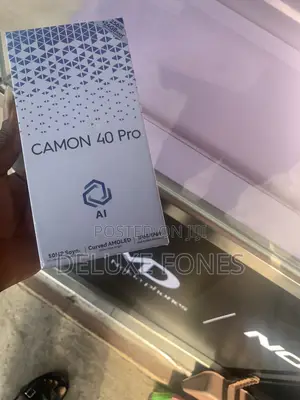 New Tecno Camon 40 Pro 5G 256 GB Black