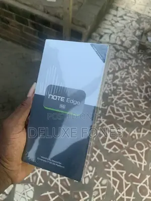 New Infinix Note Edge 256 GB Black