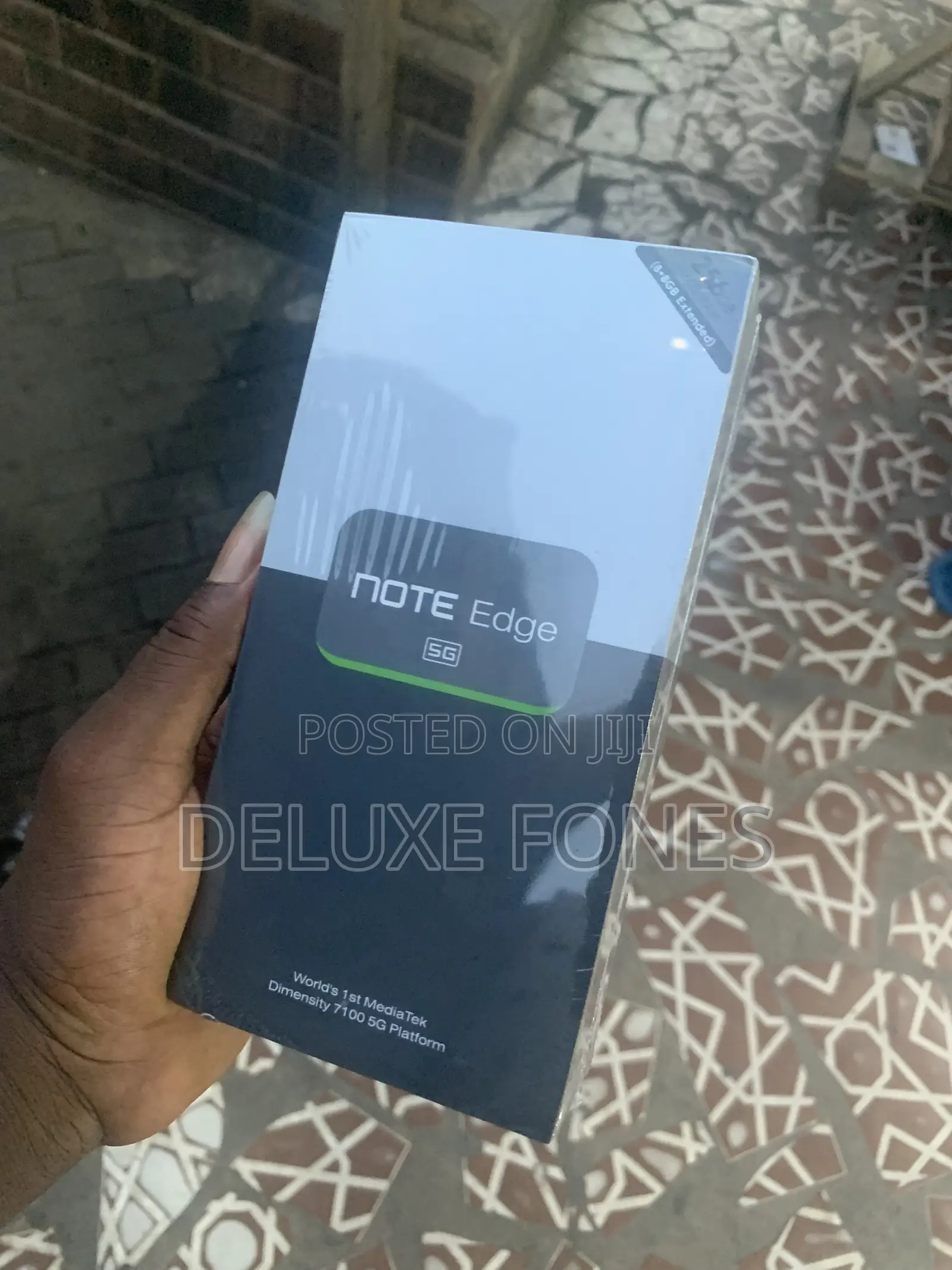 New Infinix Note Edge 256 GB Black