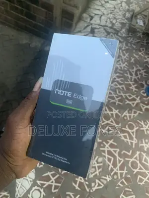 New Infinix Note Edge 256 GB Black