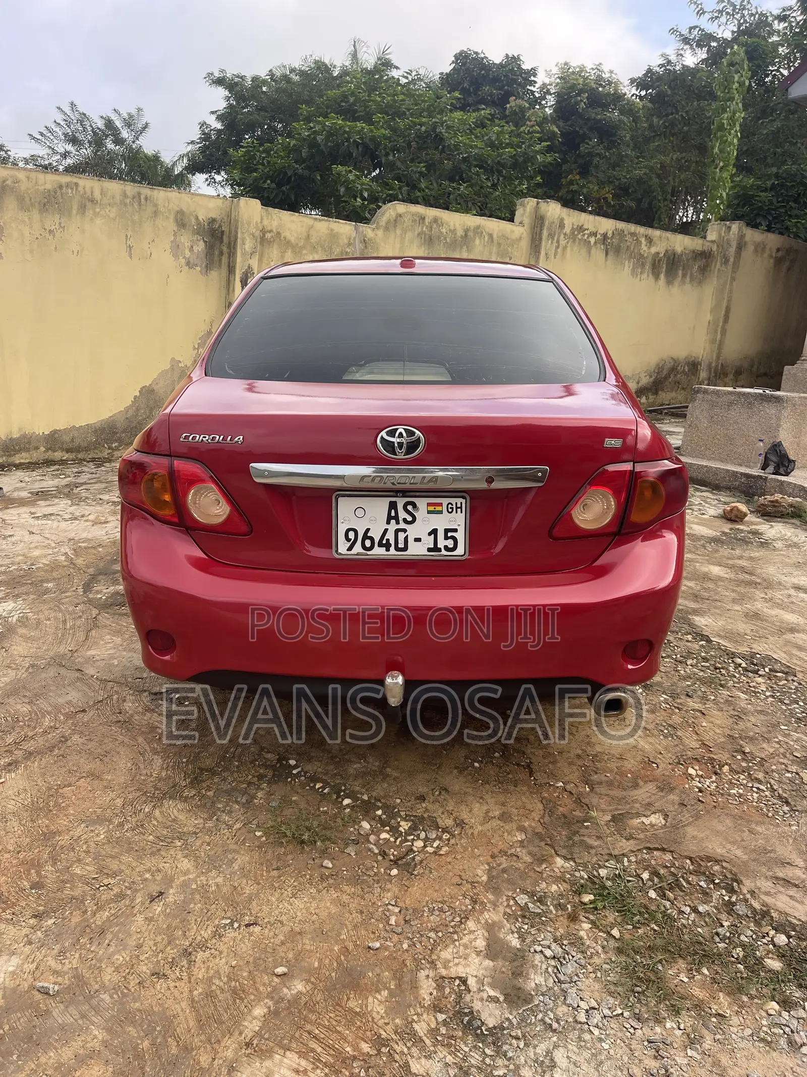 Toyota Corolla 2010 Red