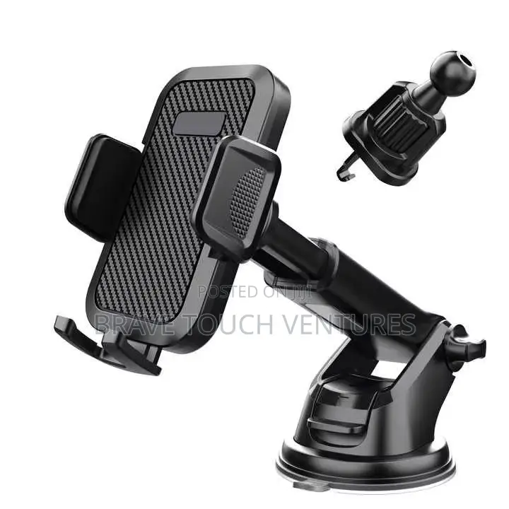 Flexible Car Phone Holder for Dashboard With Suction Cup