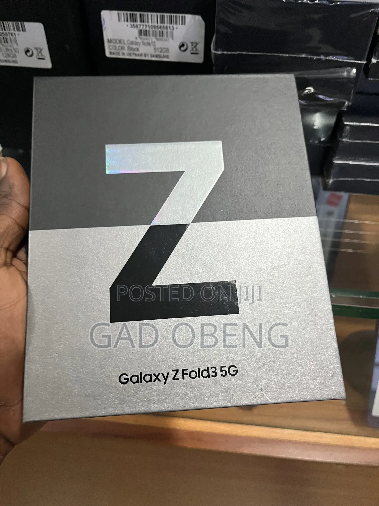 New Samsung Galaxy Z Fold 3 256 GB Silver