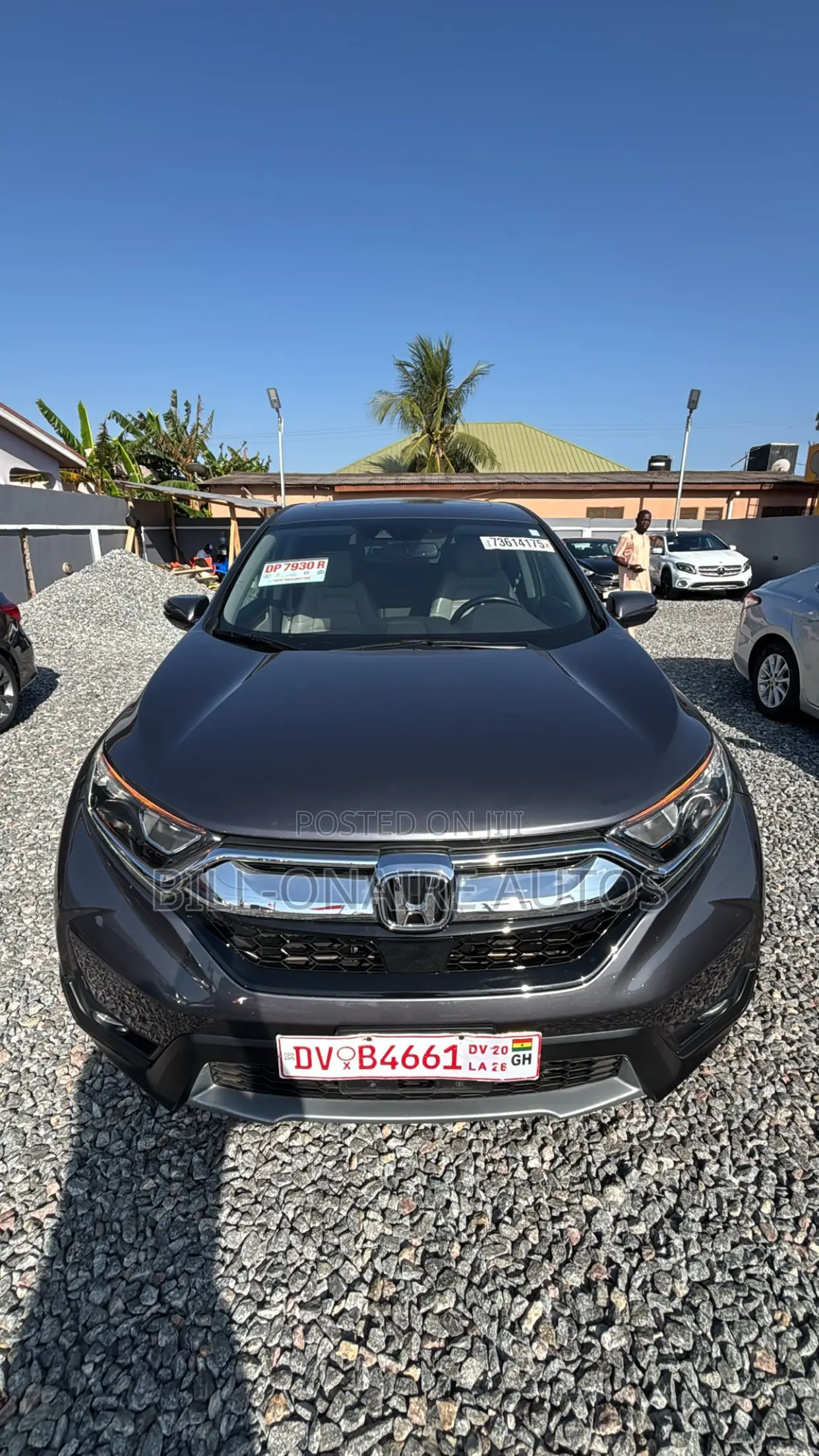 Honda CR-V EX-L 4dr SUV (1.5L 4cyl CVT) 2017 Gray